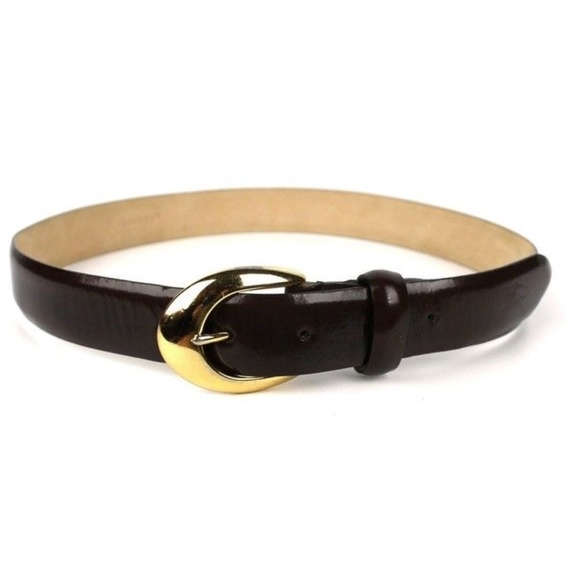 Burberrys London Accessories - Burberrys London Brown Leather Belt Size Medium